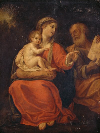 Holy Family by Francesco Albani